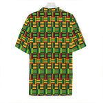 West African Kente Tribal Pattern Print Hawaiian Shirt