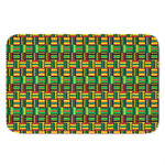 West African Kente Tribal Pattern Print Indoor Door Mat