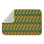 West African Kente Tribal Pattern Print Indoor Door Mat