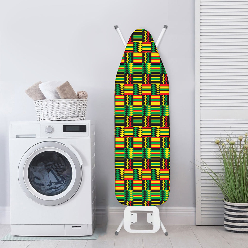 West African Kente Tribal Pattern Print Ironing Board Cover
