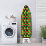 West African Kente Tribal Pattern Print Ironing Board Cover