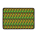 West African Kente Tribal Pattern Print Kitchen Mat