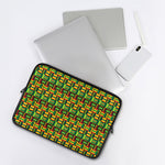 West African Kente Tribal Pattern Print Laptop Sleeve