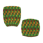 West African Kente Tribal Pattern Print Office Chair Cover