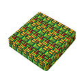 West African Kente Tribal Pattern Print Outdoor Seat Cushion Cover
