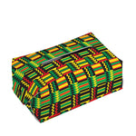 West African Kente Tribal Pattern Print Rectangle Tissue Box Cover