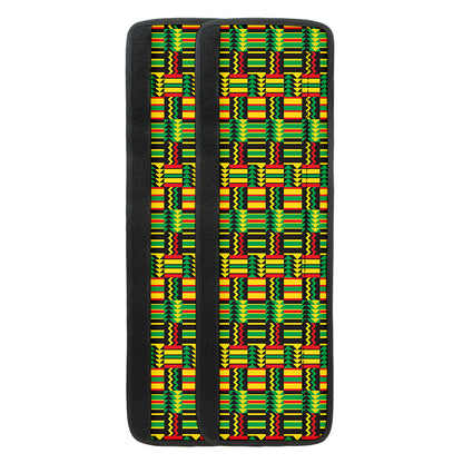 West African Kente Tribal Pattern Print Refrigerator Handle Covers