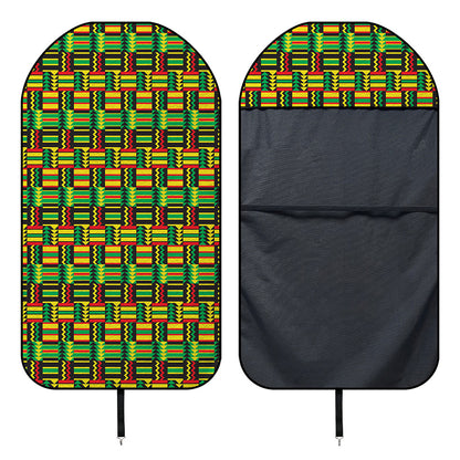 West African Kente Tribal Pattern Print Waterproof Car Seat Cover