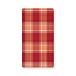 Western Tartan Pattern Print Baby Crib Sheet