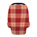 Western Tartan Pattern Print Baby Seat Cover
