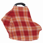 Western Tartan Pattern Print Baby Seat Cover