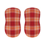 Western Tartan Pattern Print Bar Stool Covers