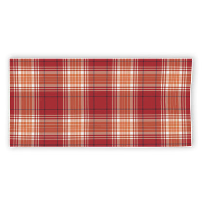 Western Tartan Pattern Print Beach Towel