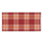 Western Tartan Pattern Print Beach Towel