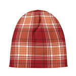 Western Tartan Pattern Print Beanie