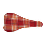 Western Tartan Pattern Print Bicycle Seat Cover
