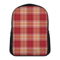 Western Tartan Pattern Print Casual Backpack