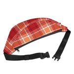 Western Tartan Pattern Print Fanny Pack