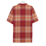 Western Tartan Pattern Print Hawaiian Shirt