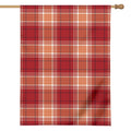 Western Tartan Pattern Print House Flag