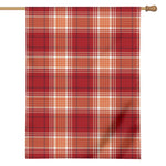 Western Tartan Pattern Print House Flag