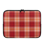Western Tartan Pattern Print Laptop Sleeve