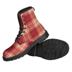 Western Tartan Pattern Print Backpack