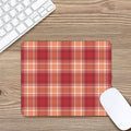 Western Tartan Pattern Print Mouse Pad