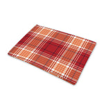 Western Tartan Pattern Print Pet Cooling Mat Cover