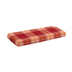 Western Tartan Pattern Print Piano Keyboard Cover