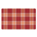 Western Tartan Pattern Print Polyester Doormat