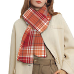 Western Tartan Pattern Print Scarf