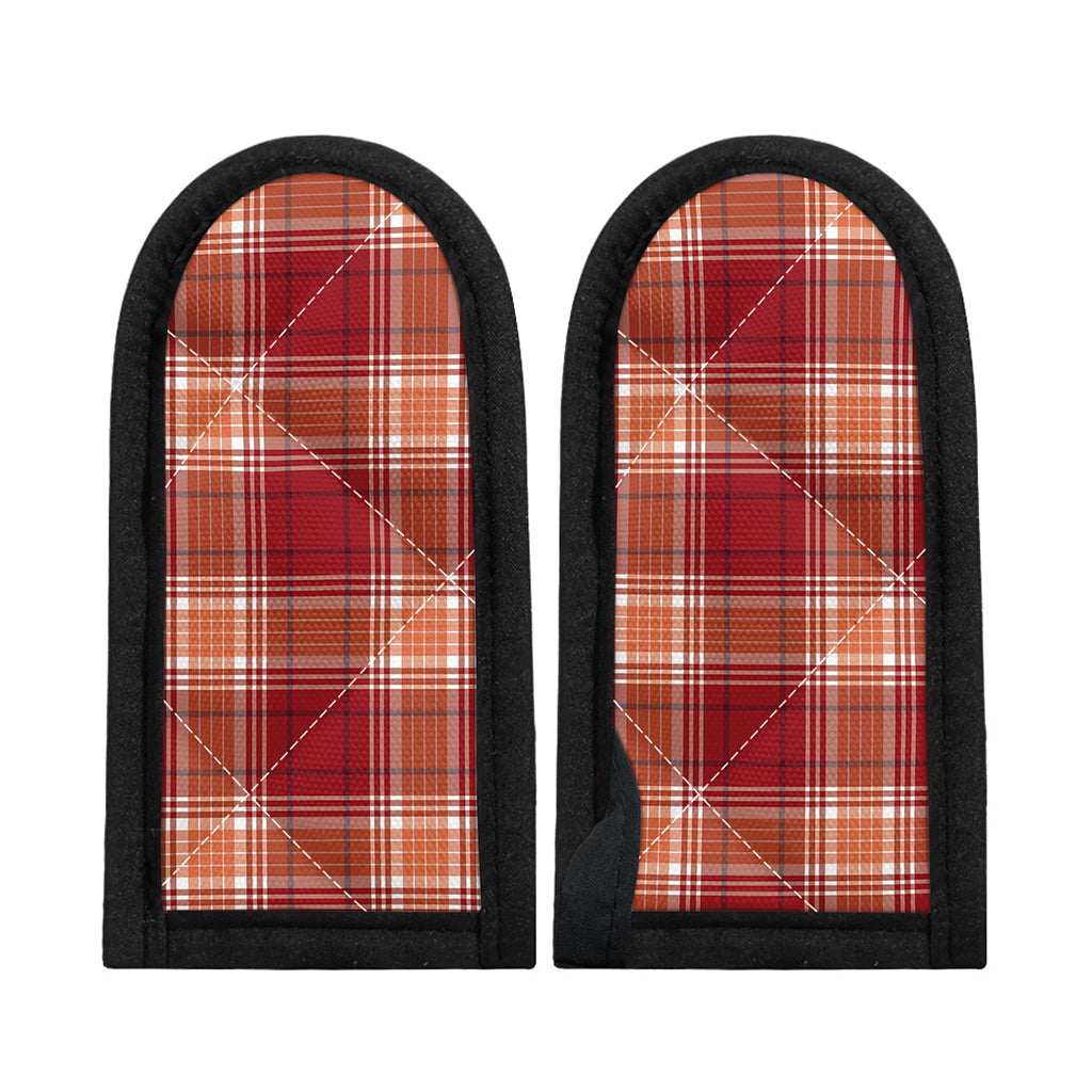 Western Tartan Pattern Print Skillet Handle Cover