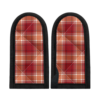 Western Tartan Pattern Print Skillet Handle Cover