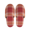 Western Tartan Pattern Print Slippers