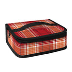 Western Tartan Pattern Print Small Lunch Bag