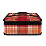 Western Tartan Pattern Print Small Lunch Bag
