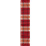 Western Tartan Pattern Print Table Runner