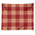 Western Tartan Pattern Print Tapestry