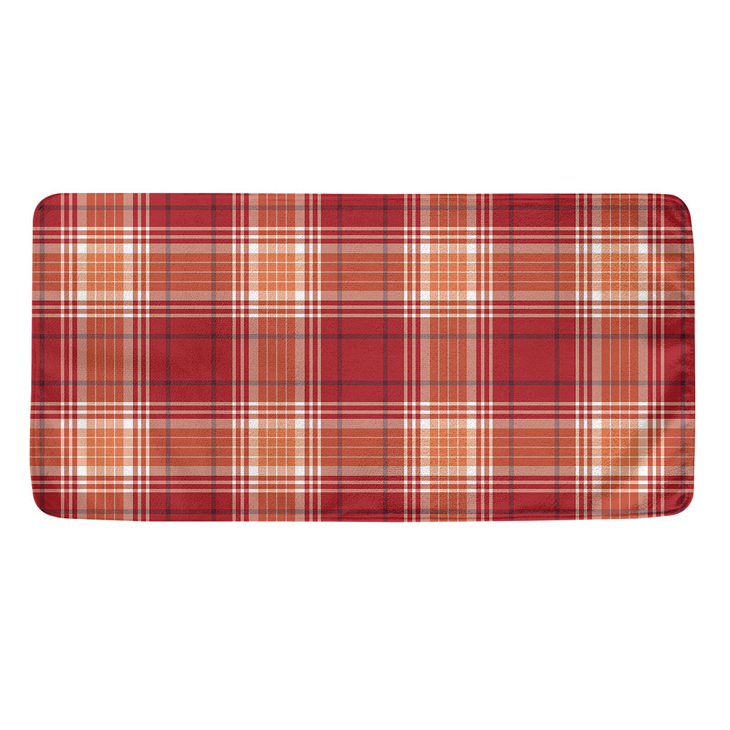 Western Tartan Pattern Print Towel