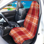 Western Tartan Pattern Print Waterproof Car Seat Cover