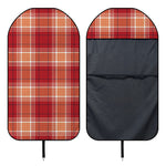 Western Tartan Pattern Print Waterproof Car Seat Cover