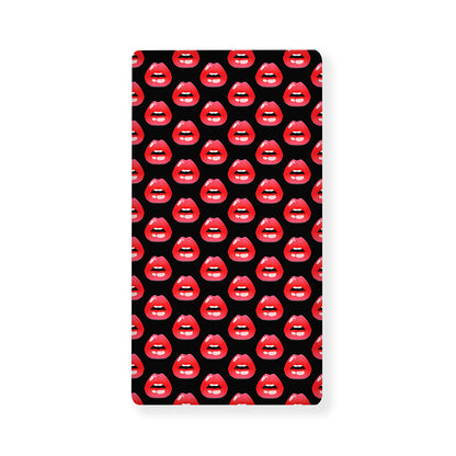 Wet Lips Pattern Print Baby Crib Sheet