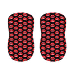 Wet Lips Pattern Print Bar Stool Covers