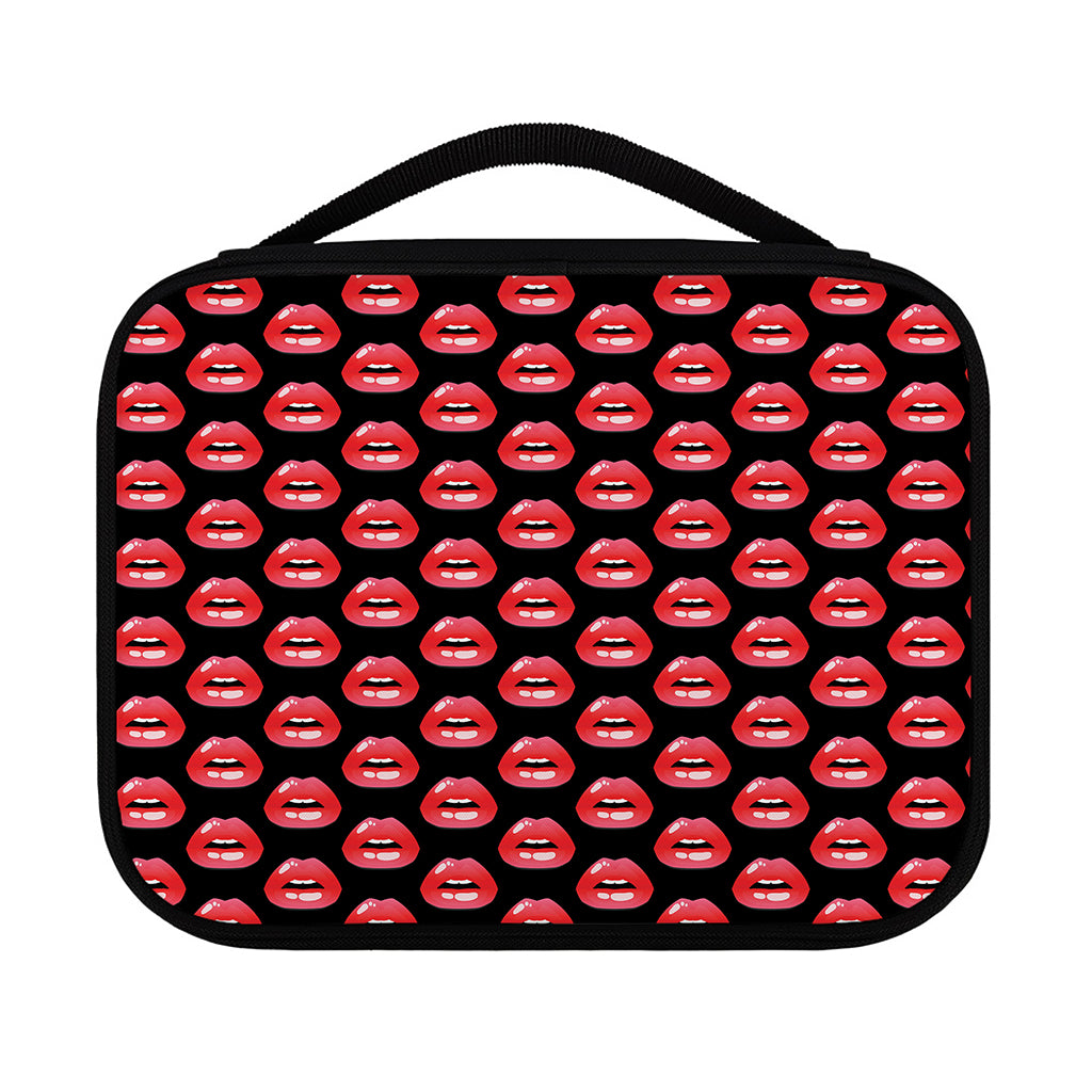 Wet Lips Pattern Print Classic Bible Case
