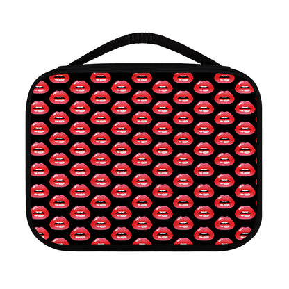 Wet Lips Pattern Print Classic Bible Case
