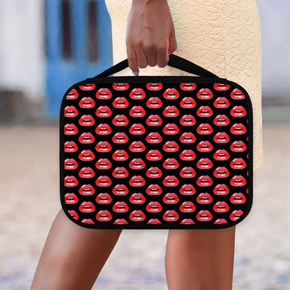 Wet Lips Pattern Print Classic Bible Case