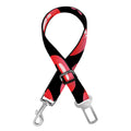 Wet Lips Pattern Print Dog Seat Belt