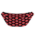 Wet Lips Pattern Print Fanny Pack