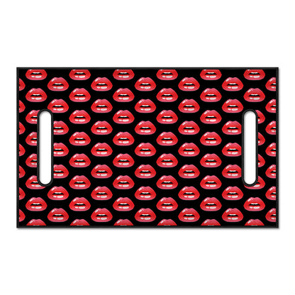 Wet Lips Pattern Print Golf Cart Seat Cover